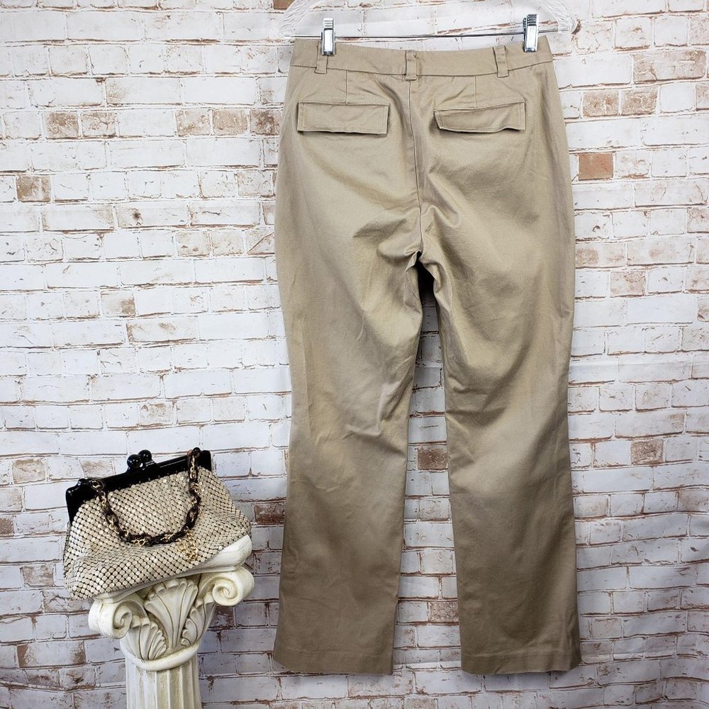 The Limited 6 Khaki Tan Stretch Straight Leg Pants - Picture 5 of 9